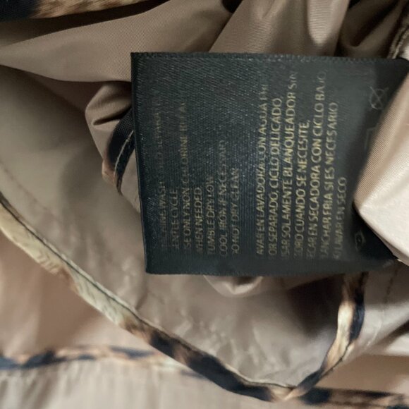 LBD Laundry By Design Womens Sand Hooded Lightweight Raincoat Anorak Jacket XXL - Picture 7 of 13